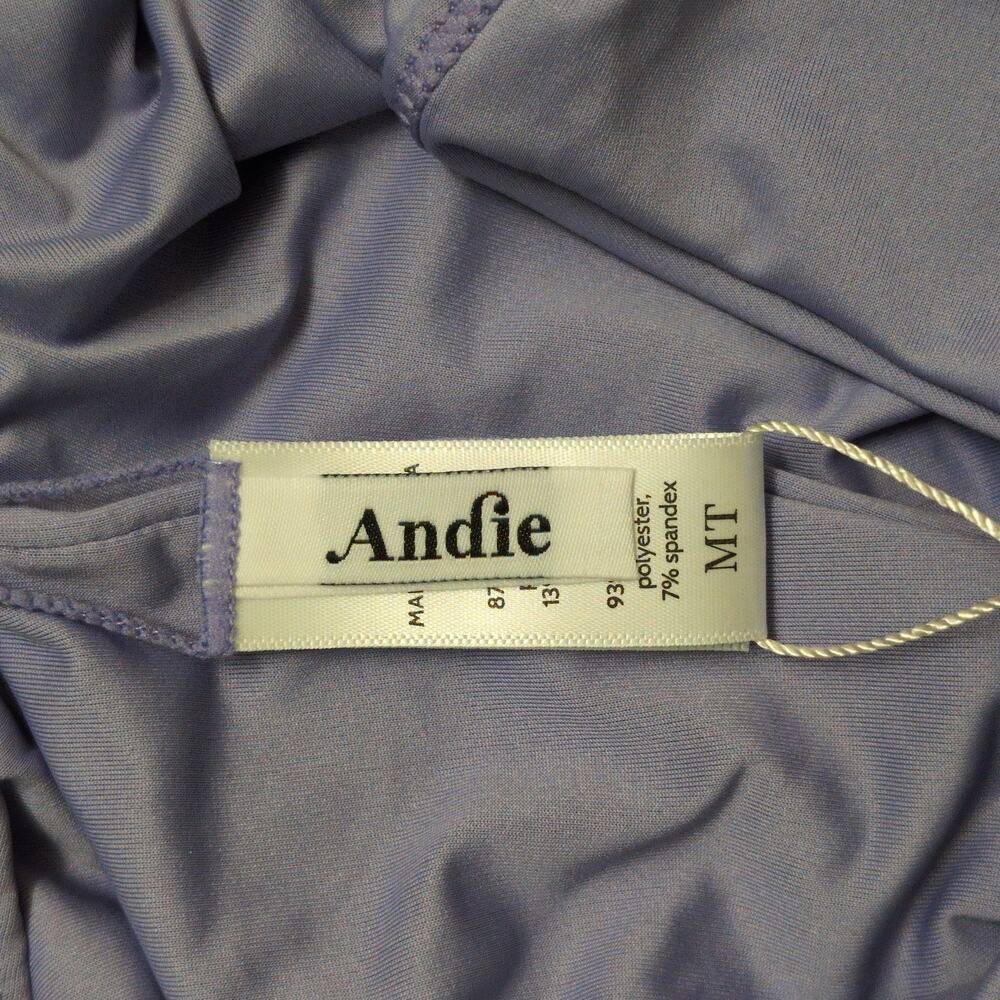 Andie The Ibiza One Piece Iris Long Torso Tall Swim Bathing Suit Size MT New - Picture 6 of 12